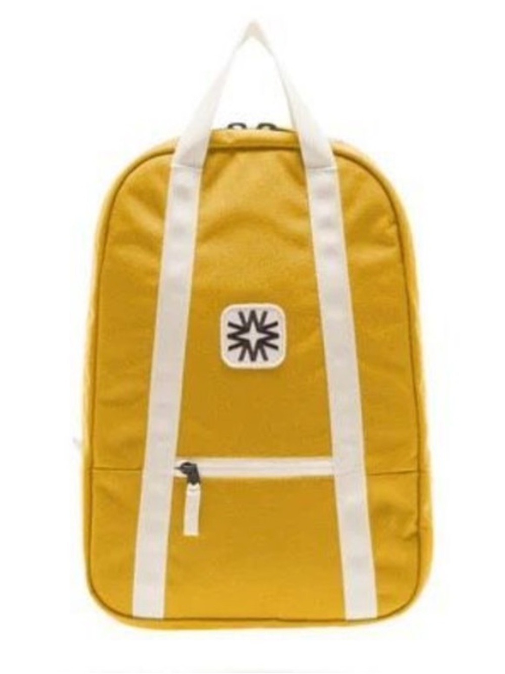 Walker Family Goods yellow gold Arrow backpack